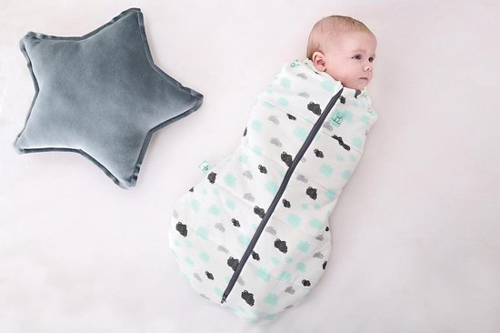 2.5 TOG - Winter ergoCocoon Inbakerslaapzak Cloud Maat: 3-12 mnd