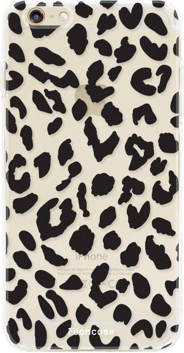 iPhone 6 / 6S hoesje TPU Soft Case - Back Cover - Luipaard / Leopard print