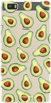 Huawei P8 Lite 2016 hoesje TPU Soft Case - Back Cover - Avocado