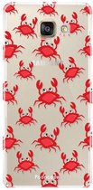 Samsung Galaxy A3 2016 hoesje TPU Soft Case - Back Cover - Crabs / Krabbetjes / Krabben