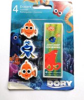 Disney Finding Dorey, Gummen set