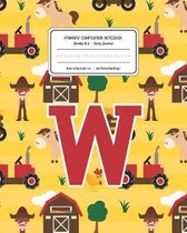 Primary Composition Notebook Grades K-2 Story Journal W