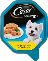 Cesar Senior 10+ - Kip/ Riz - Nourriture pour chiens - 12 x 150 g