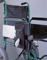 Tissuehouder voor frame van een rolstoel