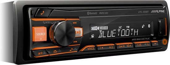 Alpine UTE-204DAB Autoradio DAB+ / Bluetooth / USB / 1Din