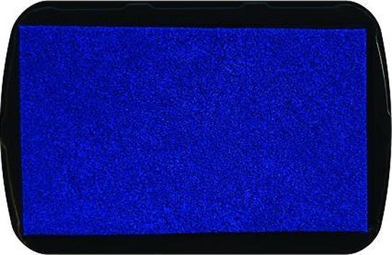 Foto: Stpad11 pigment inkt nellie snellen navy blue marine blauw stempelkussen waterbasis