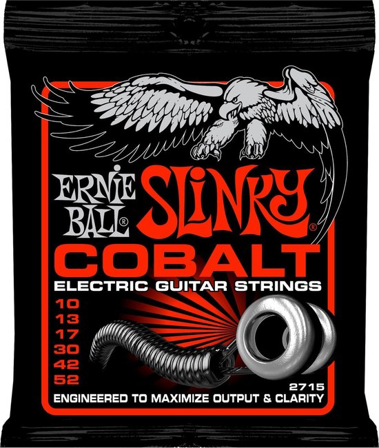 Ernie Ball 2715 Cobalt Skinny Top Heavy Bottom Slinky