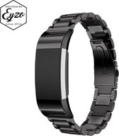 Eyzo RVS bandje - Fitbit Charge 2 - Zwart