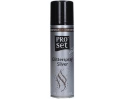 Foto: Proset hair body kerstboom glitterspray silver 150ml