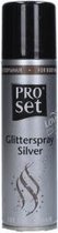 Proset Hair, Body & kerstboom Glitterspray Silver - 150ml