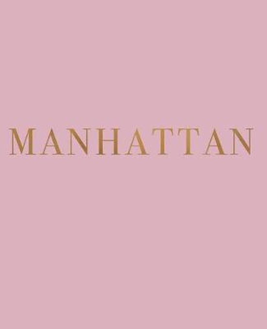 Neighborhoods of New York in Blush- Manhattan - cover