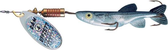 DAM FZ Minnow Spinner Silver Black 7 gr