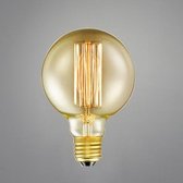 Edison Gloeilamp G80 40w E27 Amber dimbaar