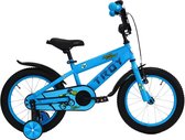 Troy Speed Turtle - Fiets - Jongens - Blauw - 16 Inch