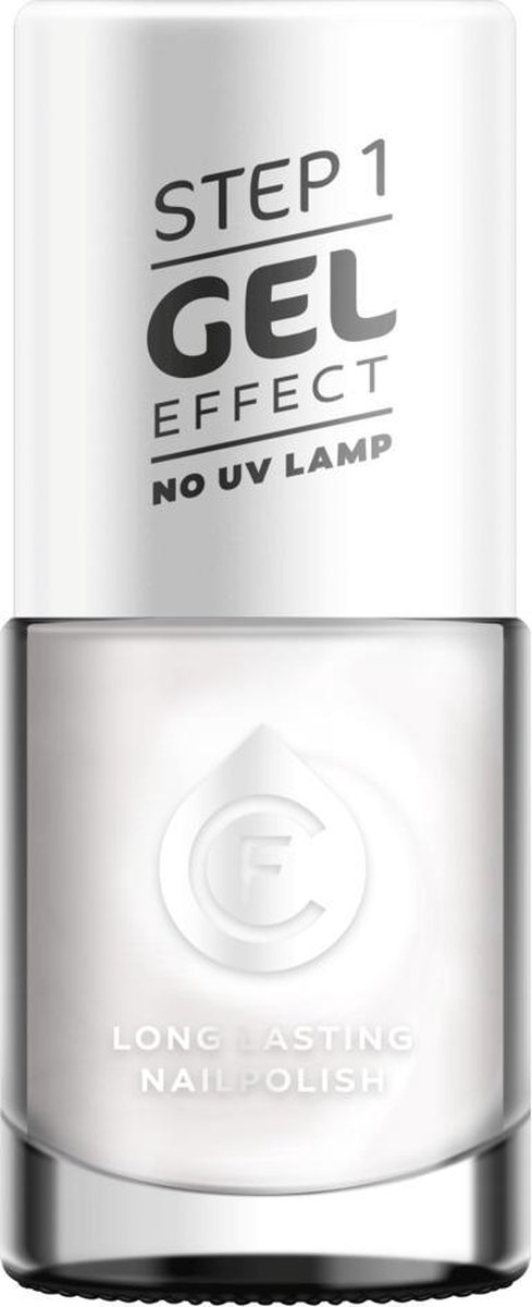 Cosmetica Fanatica CF Gel Effekt, X-101 nagel gel coat 11 ml Wit