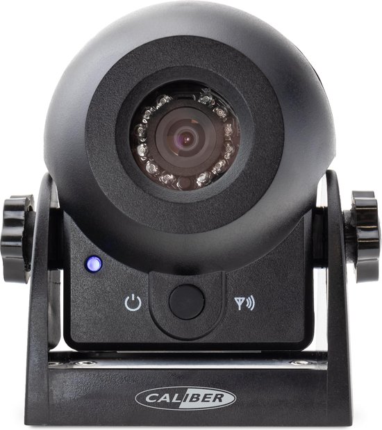 Caliber CAM101W - Achteruitrijcamera app controlled - Zwart