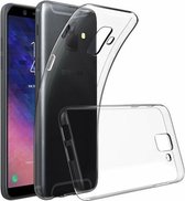 Samsung Galaxy A6 2018 Transparant siliconen hoesje – Back Cover – Clear