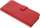 Luxe Softcase Booktype Motorola Moto G6 hoesje - Rood