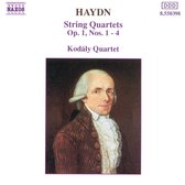 Haydn: String Quartets Op. 1, Nos. 1-4 / Kodaly Quartet