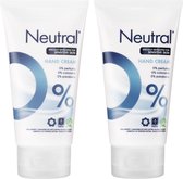 Neutral 0% Handcrème Parfumvrij - 2 x 75 ml -Voordeelverpakking