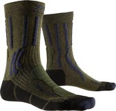 X-Socks Trek X CTN Outdoor  Sportsokken - Maat 39-41 - Unisex - donker groen/donker blauw/zwart