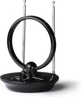 Hama DVB-T/DVB-T2-kammerantenne, Performance 35, ringvorming, actief, zwart