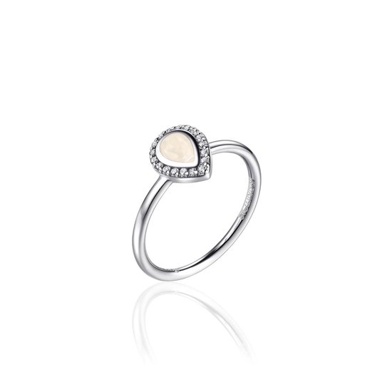 Ring Infinitois I05R008-50 - Taille 50 - Argent massif rhodié