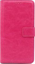 Nokia 3.2 Hoesje - Portemonnee Book Case - Kaarthouder & Magneetlipje - Roze
