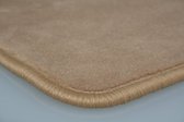 Beige velours automatten Peugeot 807 6 stoelen kofferbakmat 2002-