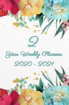 2 Year Weekly Planner 2020 - 2021