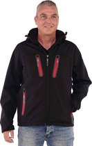 Bjørnson Softshell Jas Winter Heren Zwart - Maat 5XL - Joppe