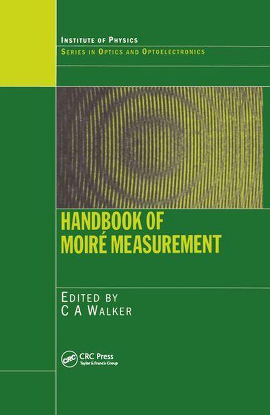 Handbook of Moire Measurement - cover