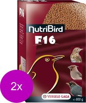 Versele-Laga Nutribird F16 Lijsters/Merels - Vogelvoer - 2 x 800 g
