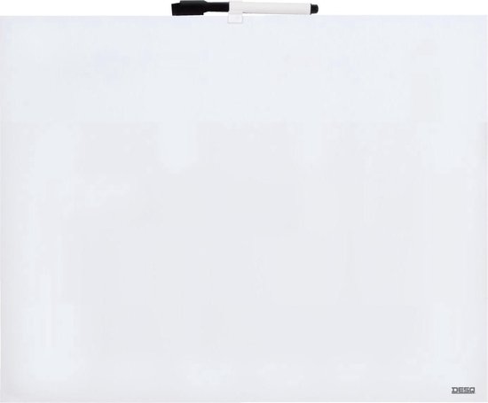 Desq frameless whiteboard 40x50 cm
