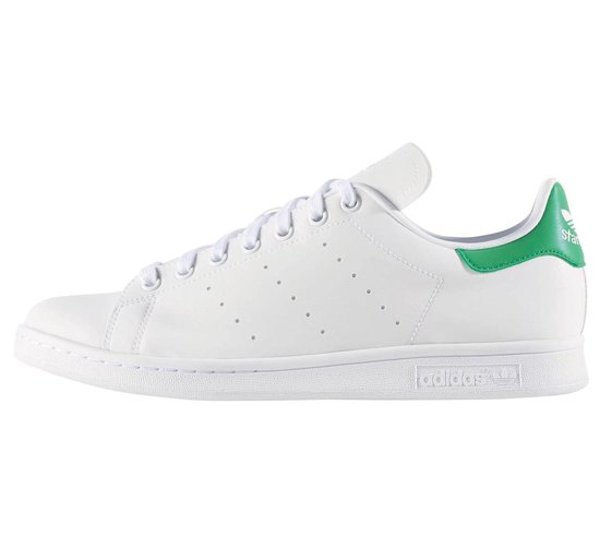 adidas Stan Smith Sneakers - Maat 46 2/3 - Mannen - wit/groen | bol.com