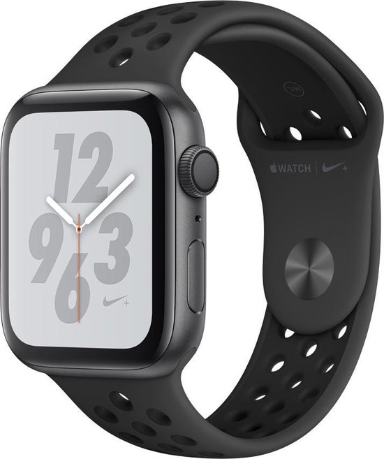 bol.com | Apple Watch Series 4 Nike - Smartwatch - Spacegrijs - 44mm