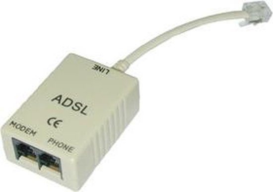 "Lindy ADSL-Splitter, (3 x RJ11) internationale Version"