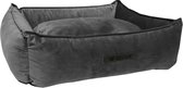 Wooff Hondenmand Cocoon Velours - XS - Donkergrijs - 60 x 40 cm