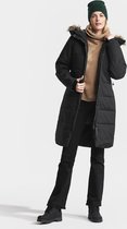 Didriksons Valentina Parka Outdoorjas Vrouwen - Black