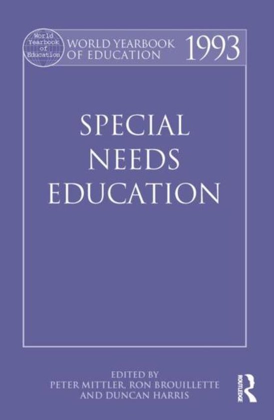 World Yearbook of Education 1993 - cover