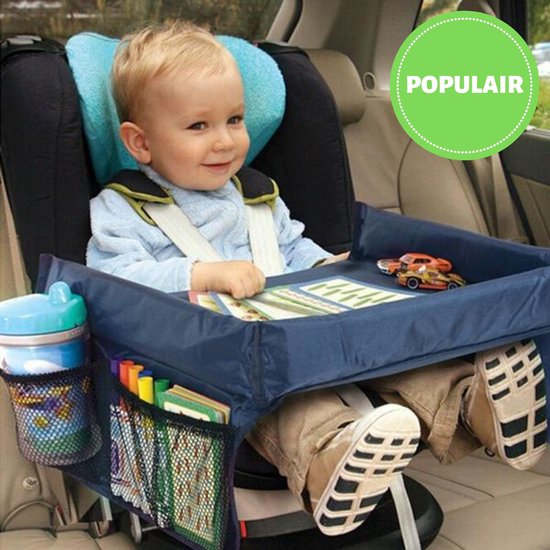 Trendio®️ Waterdichte Autozitje Voor Kinderen - Autostoel - Reistafel |