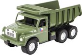 Tatra Truck kiepwagen - 70 cm - leger groen -  100kg draaggewicht