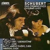 Schubert: Piano Four Hands Vol 3 / Duo Crommelynck