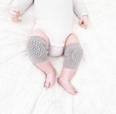 Baby kniebeschermers - 1 Paar - Grijs