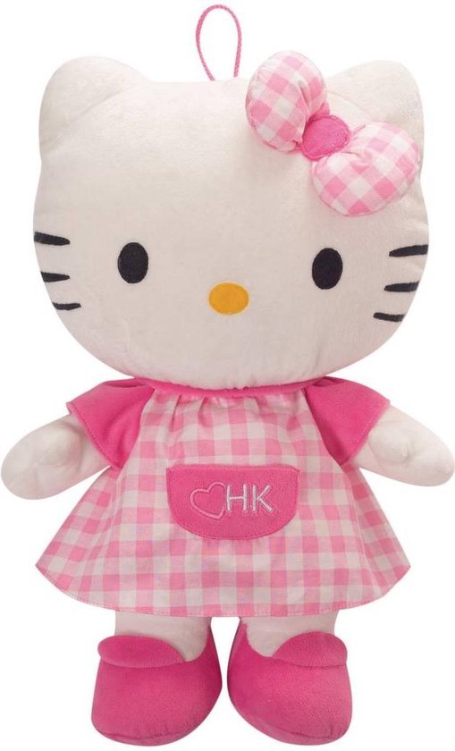 Hello Kitty - Knuffel - 35 cm - Roze | bol.com