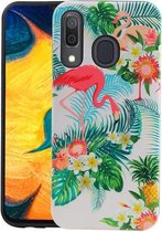 Flamingo Design Hardcase Backcover voor Samsung Galaxy A30