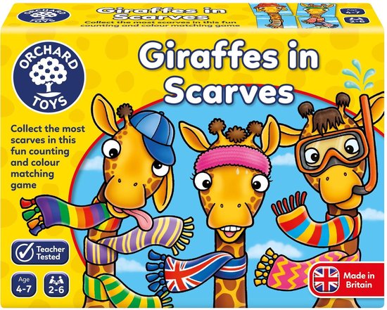 Afbeelding van het spel Orchard Toys Giraffes In Scarves