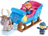 Fisher-Price Little People Disney Frozen Kristoff's Slee - Speelfigurenset