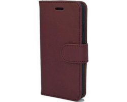 iNcentive PU Wallet Deluxe geschikt voor iPhone 7 / 8 / SE 2020 / SE 2022 red wine