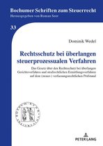 Bochumer Schriften zum Steuerrecht 33 - Rechtsschutz bei ueberlangen steuerprozessualen Verfahren